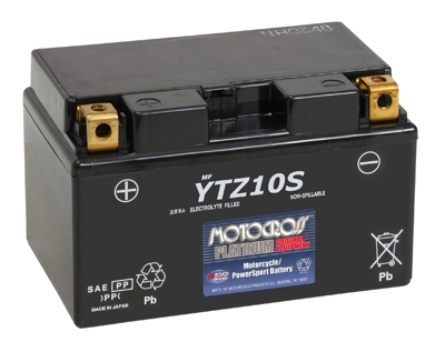 Motocross YTZ10S High Performance AGM Motorcycle Battery